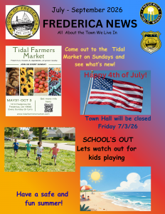 July - September 2026 Frederica News